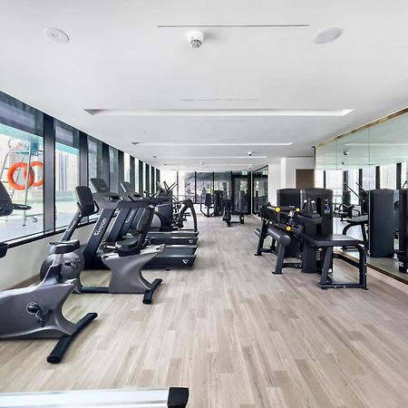 Furnished Apartment Binghatti Canal - Burj Khalifa View, Дубай Екстериор снимка